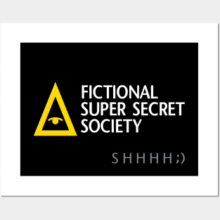 Fictional Super Secret Society Posters and Art